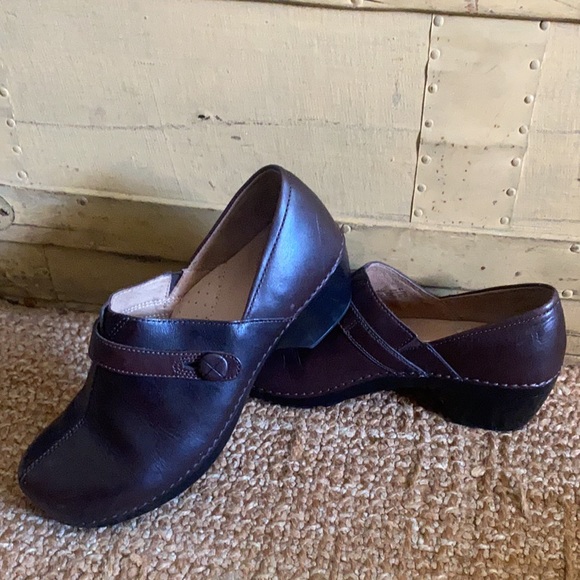 DANSKO LEATHER BOHO MEDICAL CLOG NURSE SHOE 41 10 - Picture 4 of 16